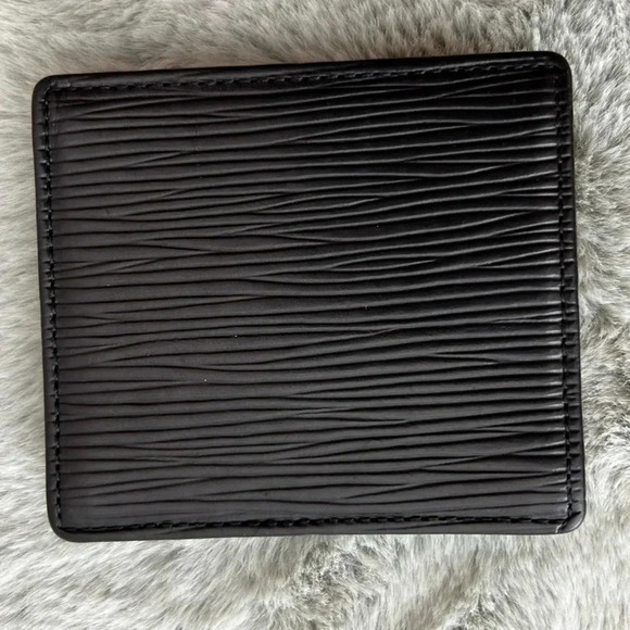 Louis Vuitton Black Box Epi Noir Boite Coin Wallet Square Box Coin Purse - Picture 2 of 12